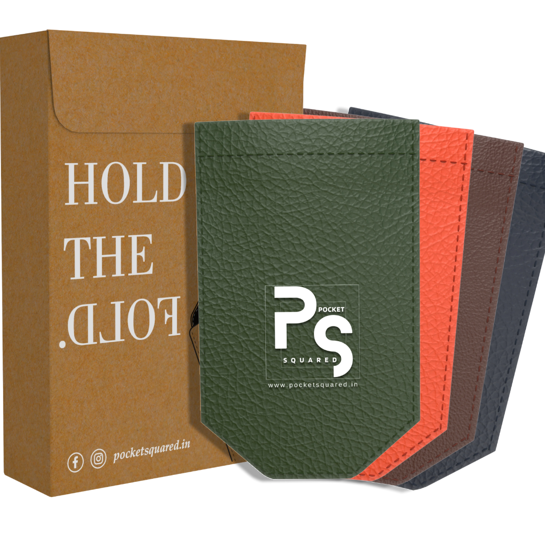 Pocket Square Holder Pack of 4
