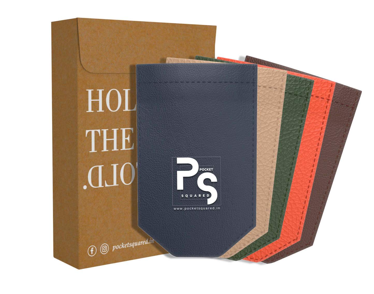 Pocket Square Holder Pack of 5