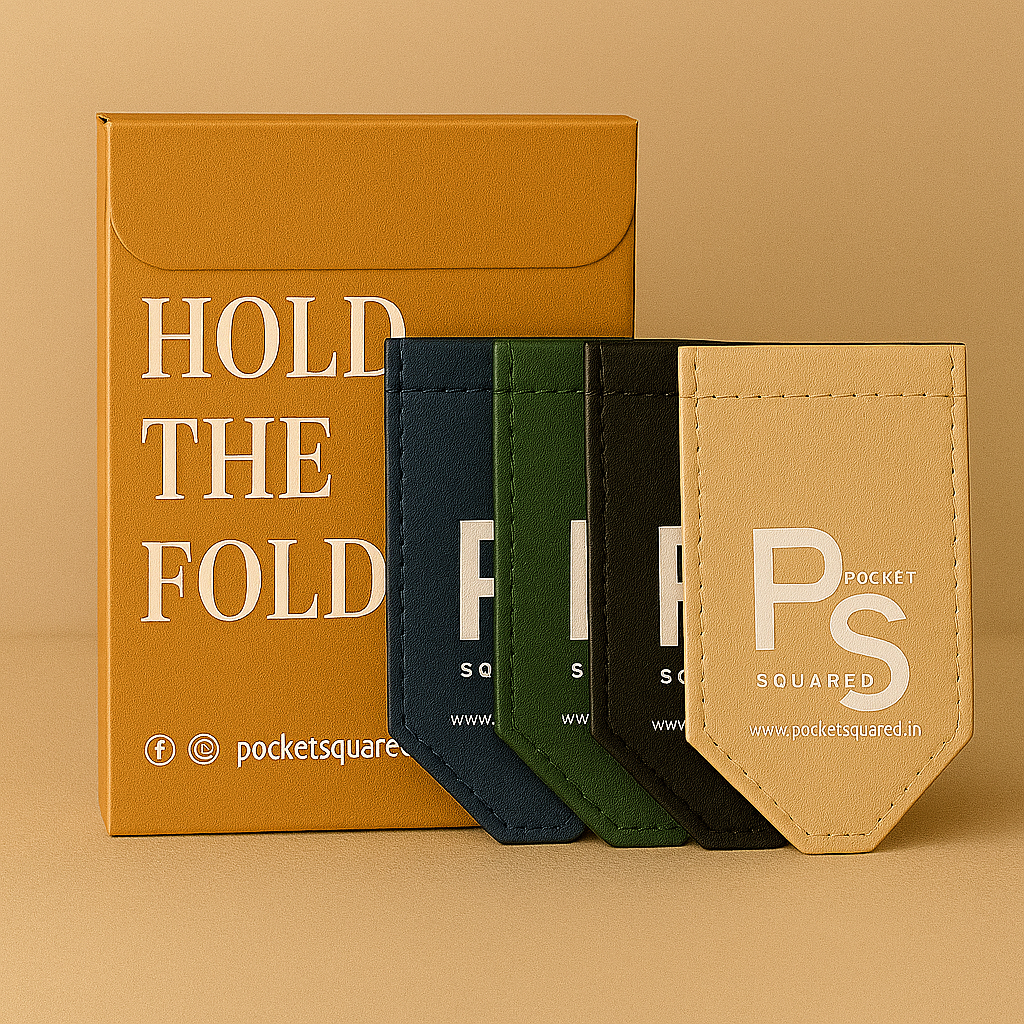 Pocket Squared pack of four holders