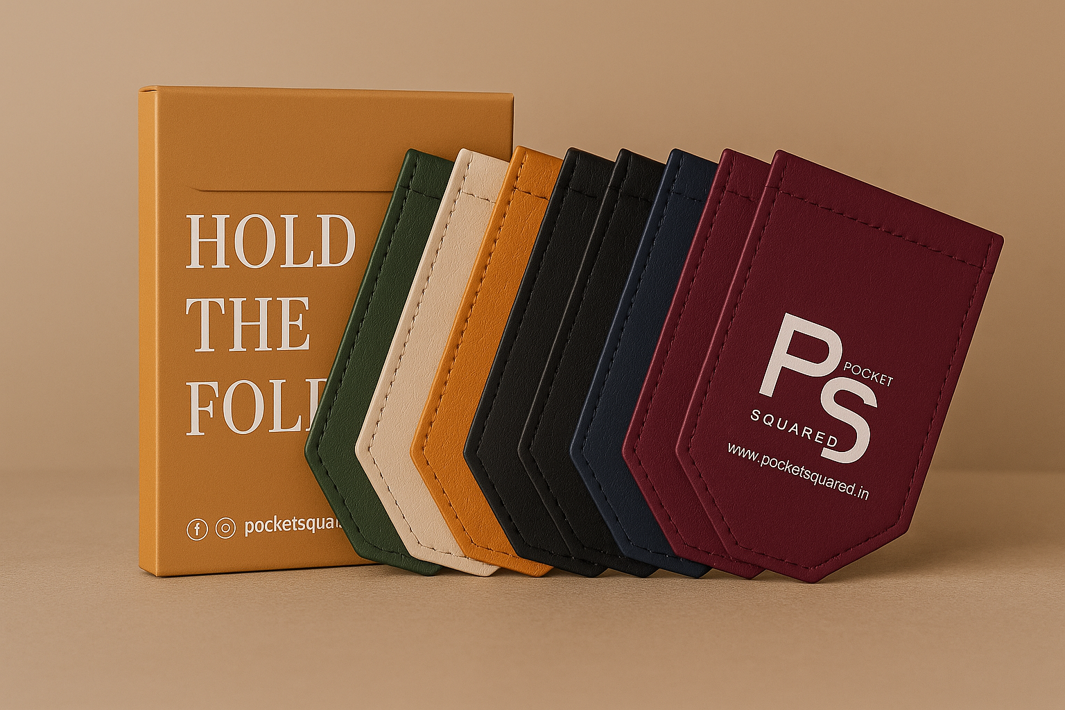 Pocket Squared complete pack of eight holders